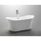 Anzzi Eft 5.58 ft. Freestanding Bathtub in White FT-AZ096 - alternate 9